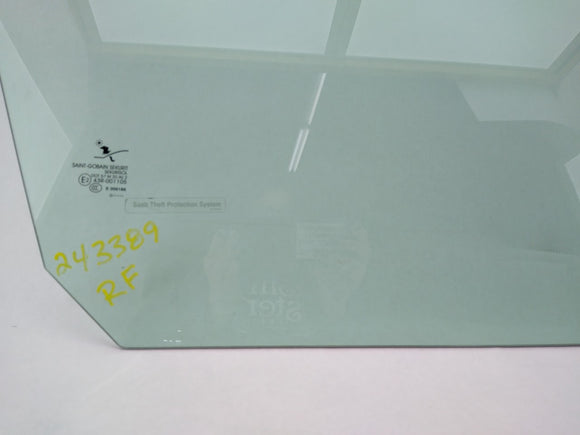 Saab 9-3 Passenger Right Front Door Window Glass