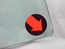 Saab 9-3 Passenger Right Front Door Window Glass-11