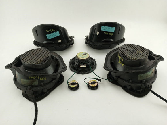 Mercedes SLK320 Set Of 7 Door Audio Speakers
