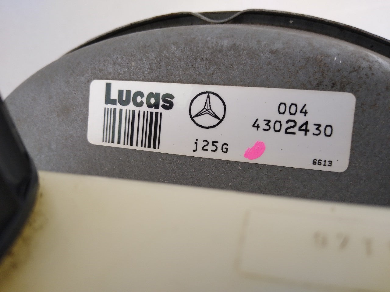 Mercedes SLK230 Power Brake Booster