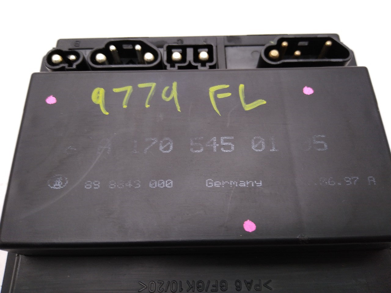 Mercedes SLK230 Engine Relay Control Module