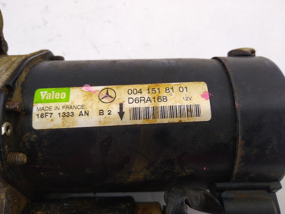 Mercedes SLK230 Starter Motor