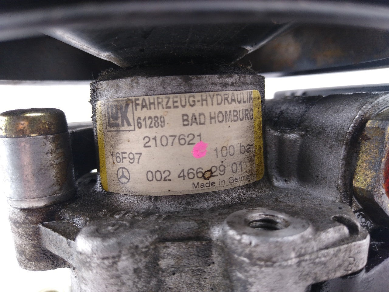 Mercedes SLK230 Power Steering Pump