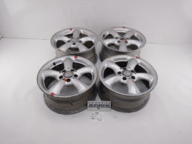 Mercedes SLK320 Set Of 4 Staggered Wheels 5 Spoke