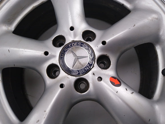 Mercedes SLK320 Set Of 4 Staggered Wheels 5 Spoke