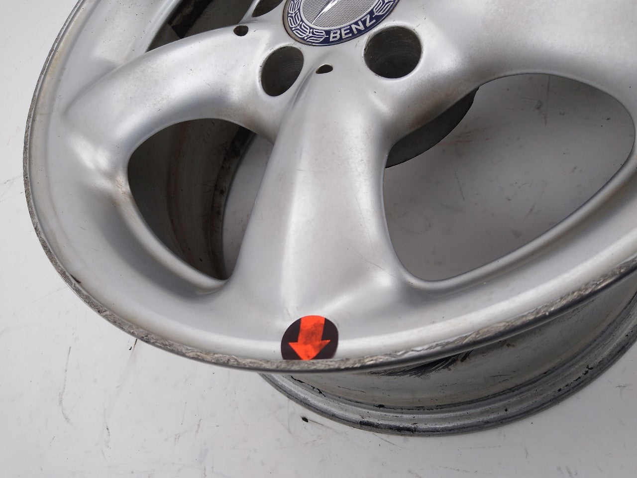 Mercedes SLK320 Set Of 4 Staggered Wheels 5 Spoke