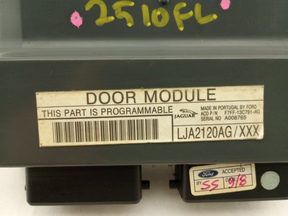 Jaguar XK8 Driver Left Front Door Control Module