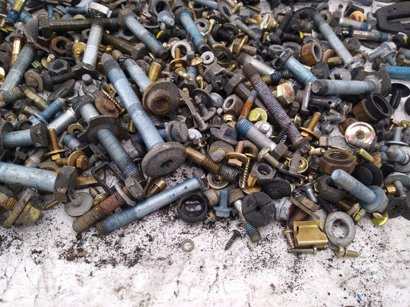 Mercedes SLK230 Dismantling Hardware Fasteners Bolts & Nuts