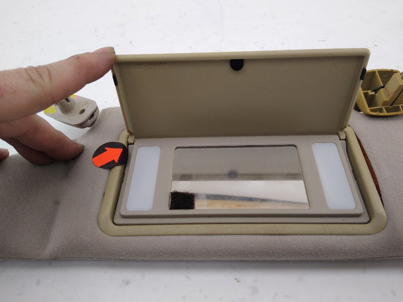 Jaguar XK8 Pair Of Sun Visors