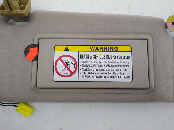 Jaguar XK8 Pair Of Sun Visors