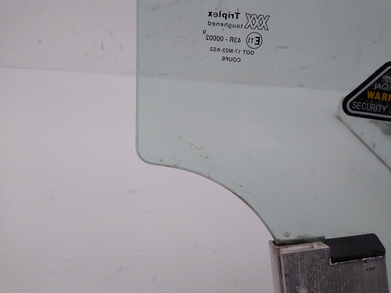 Jaguar XK8 Driver Left Front Door Window Glass