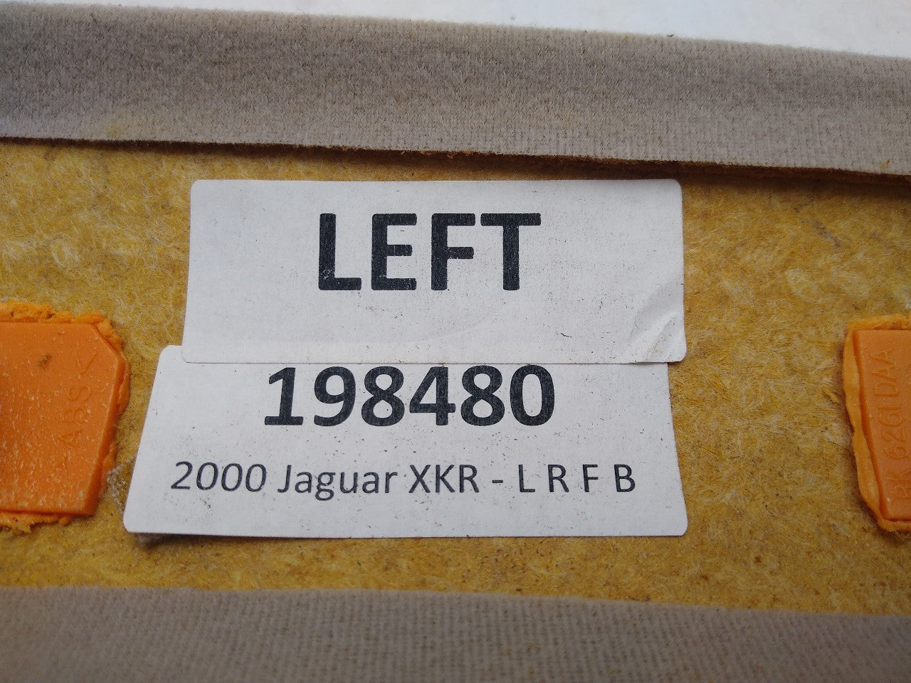 Jaguar XKR Pair Of Interior A Pillar Trims