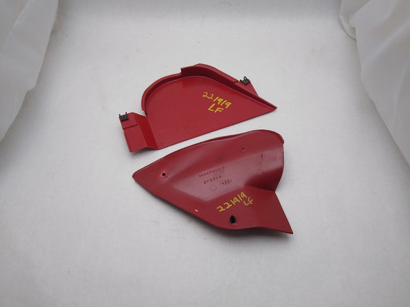 Chevrolet Corvette Pair Of Front Left Gas Pedal & Parking Brake Trims