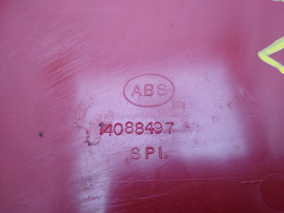 Chevrolet Corvette Pair Of Front Left Gas Pedal & Parking Brake Trims