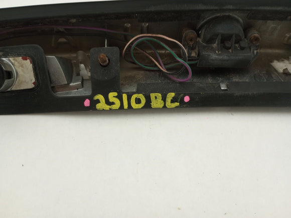 Jaguar XK8 Trunk License Plate Handle Trim