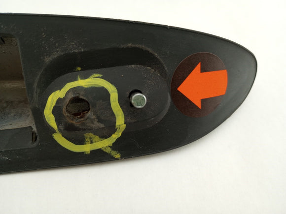 Jaguar XK8 Trunk License Plate Handle Trim