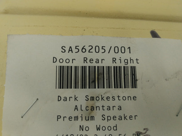 Land Rover Discovery Passenger Right Rear Door Trim Panel