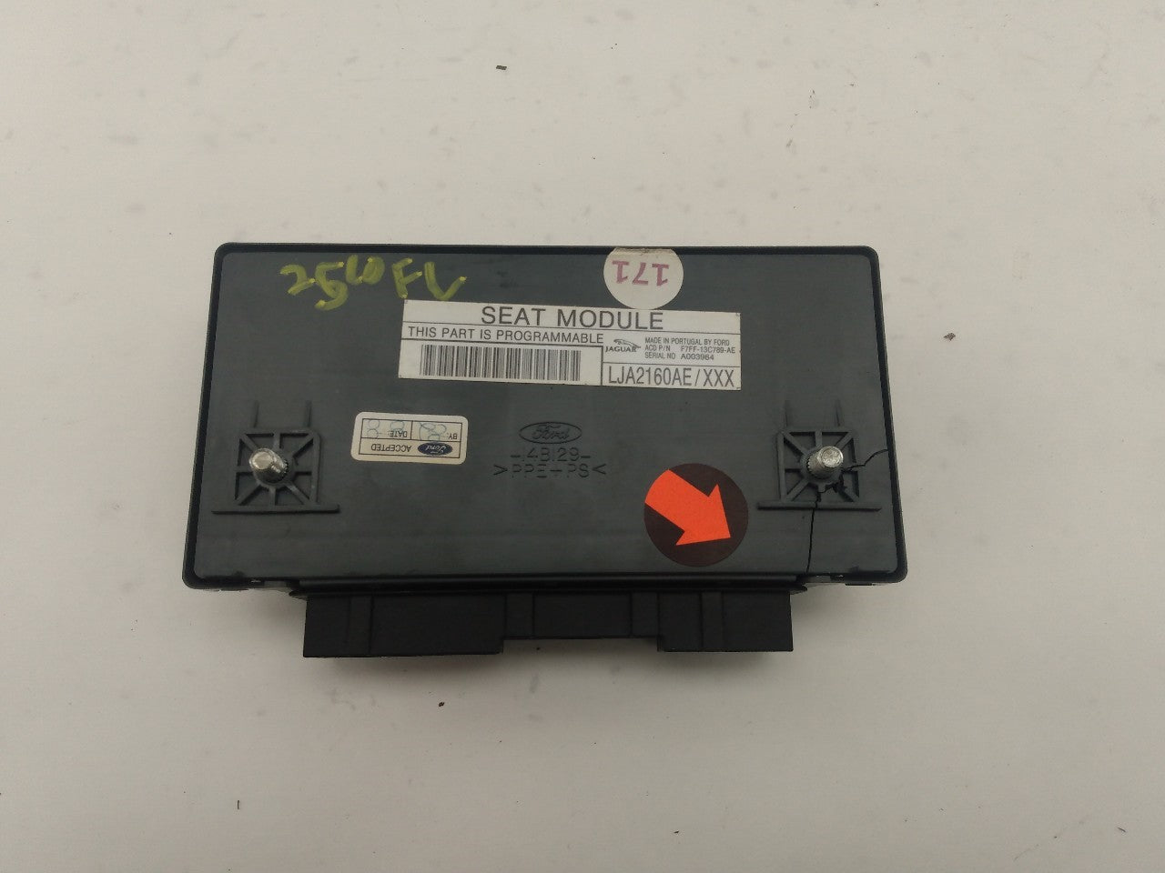 Jaguar XK8 Driver Left Front Seat Control Module