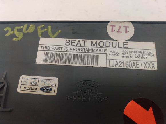 Jaguar XK8 Driver Left Front Seat Control Module