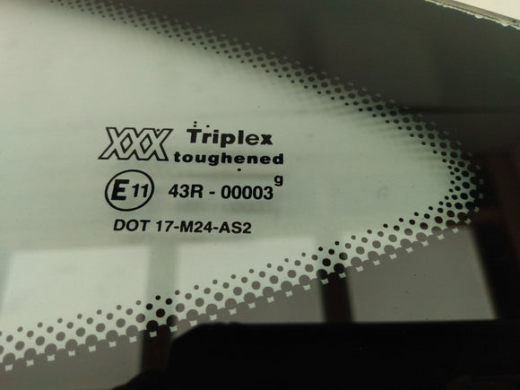 Jaguar XK8 Driver Left Rear Quarter Window Glass