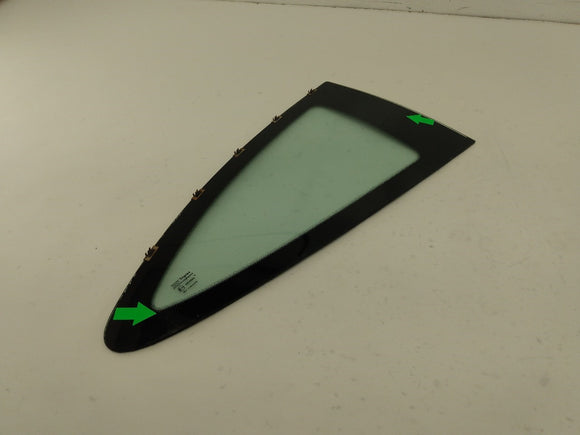 Jaguar XK8 Passenger Right Rear Quarter Window Glass