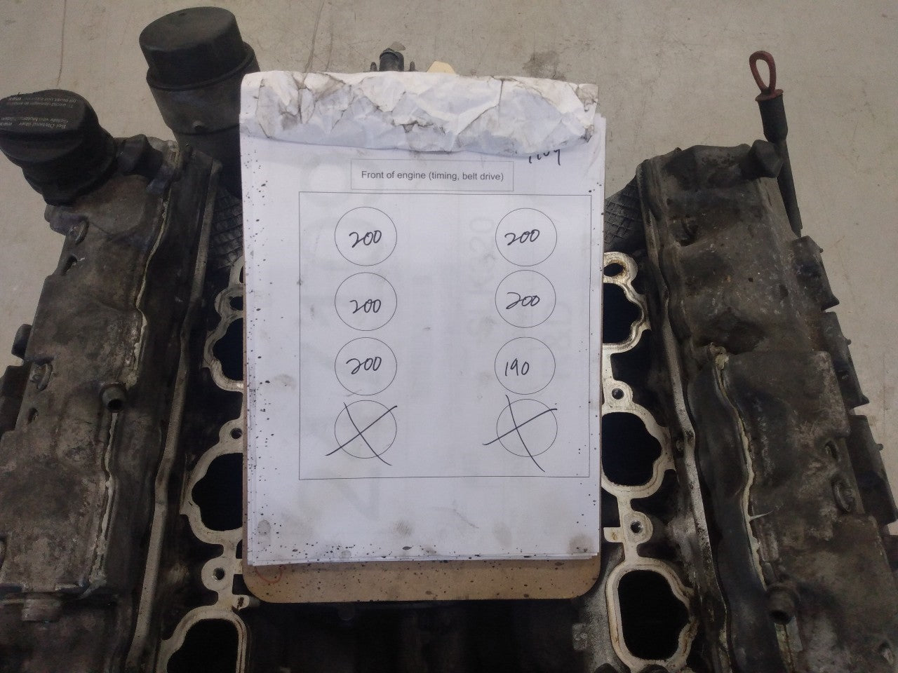 Mercedes SLK320 Engine Long Block Assembly