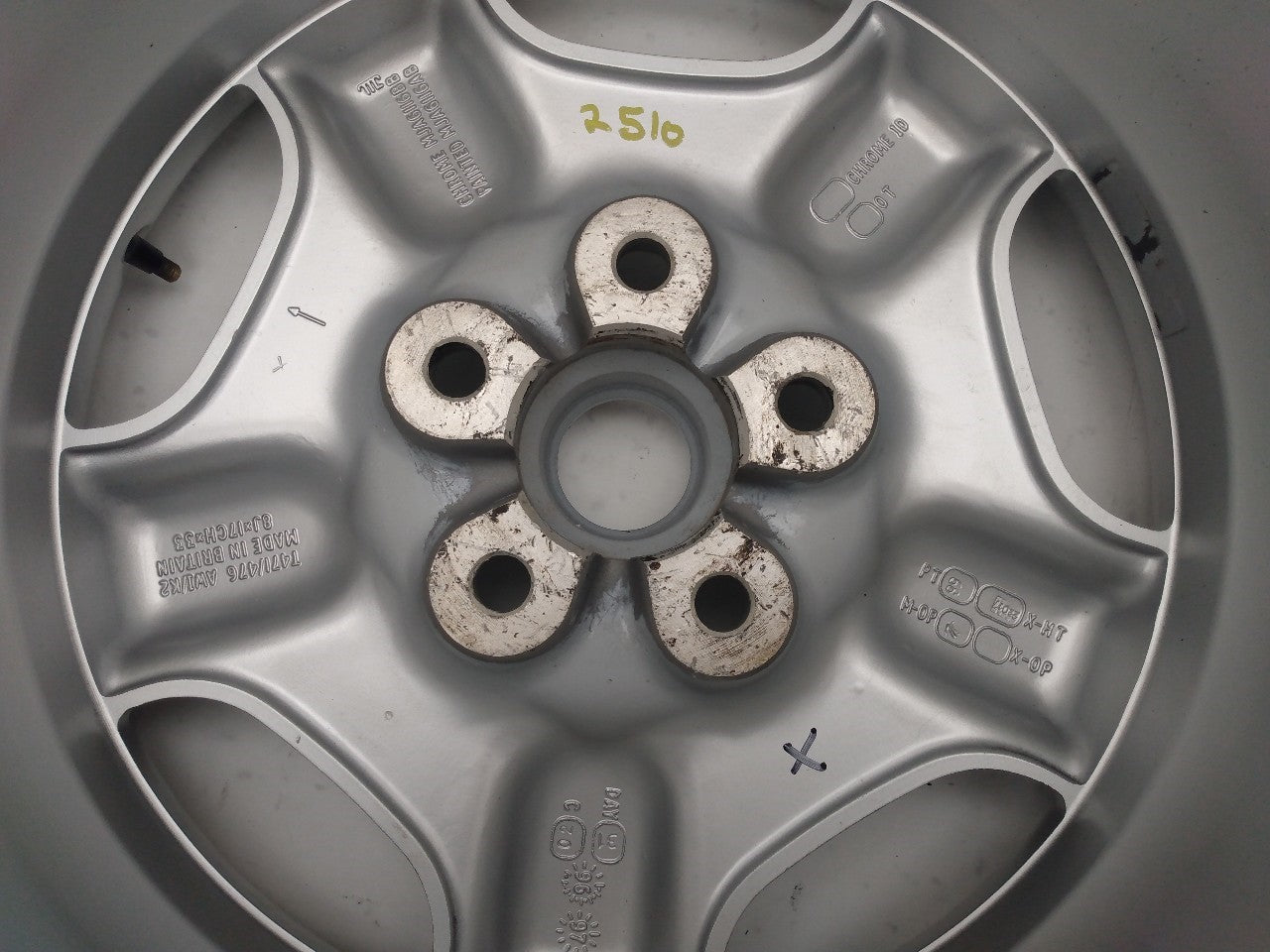 Jaguar XK8 Single Alloy Wheel Rim 5 Spoke