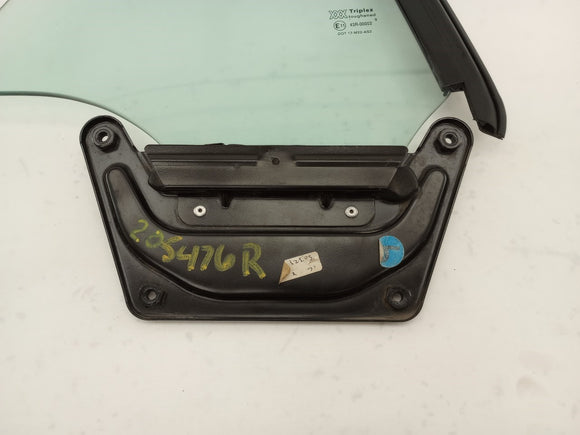 Jaguar XKR Passenger Right Rear Quarter Window Glass
