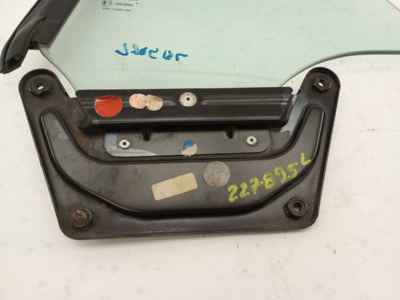 Jaguar XK8 Driver Left Rear Quarter Window Glass