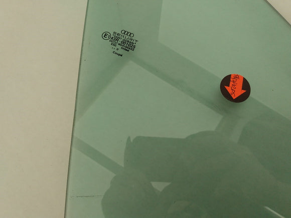 Audi TT Passenger Right Front Door Window Vent Glass