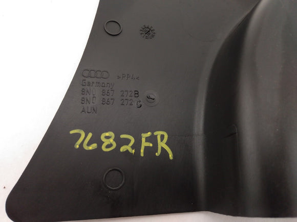 Audi TT Passenger Right Front Kick Panel Trim