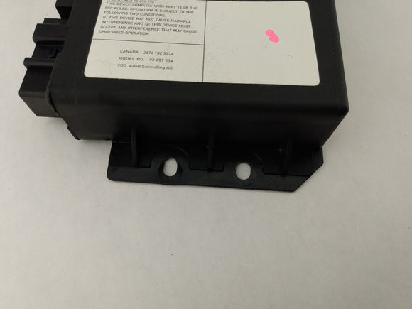 Audi TT Comfort Control Module