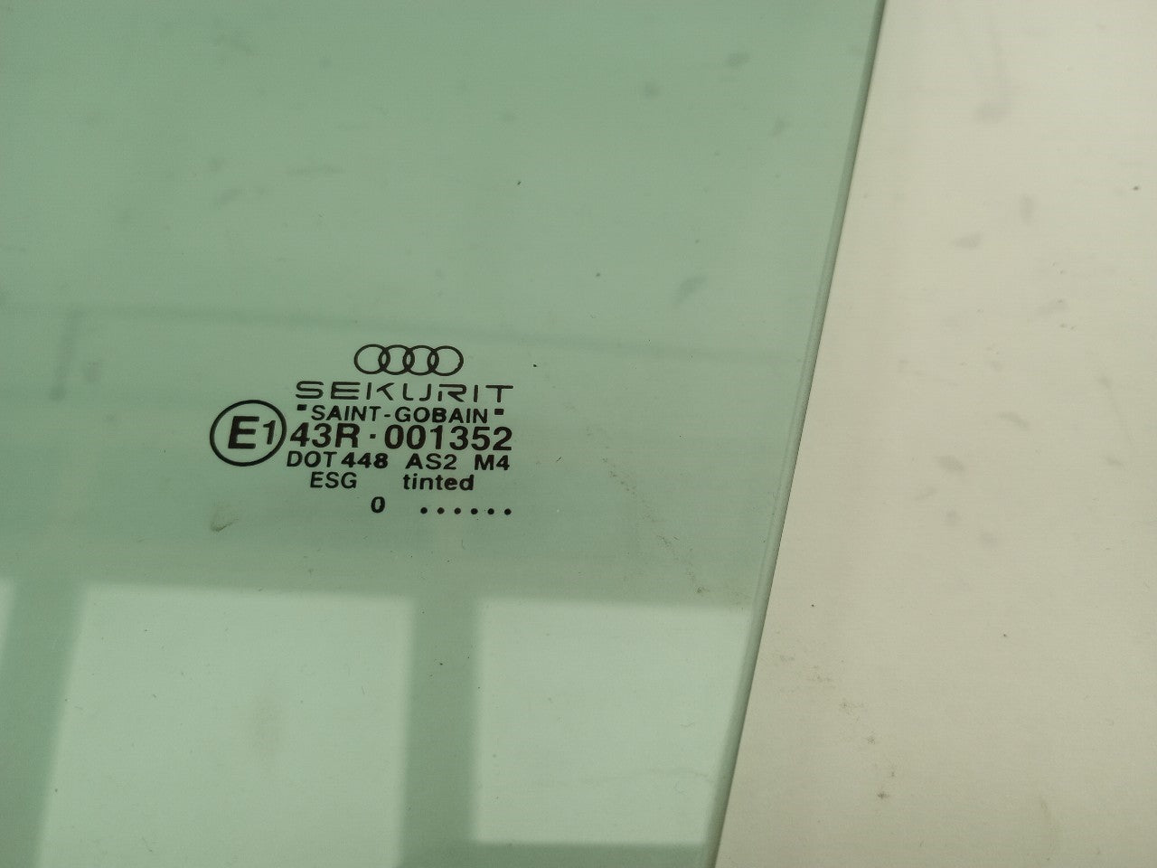 Audi TT Driver Left Front Door Window Glass