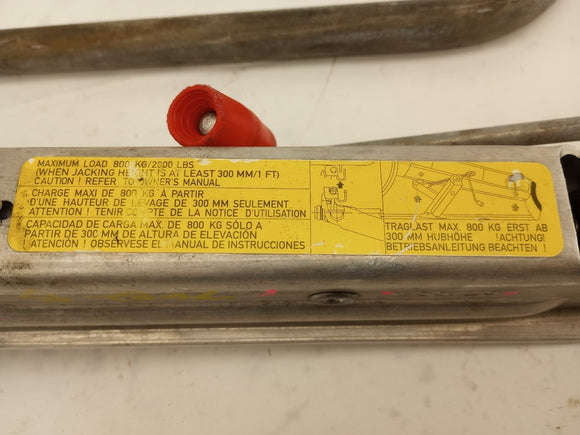 Audi TT Vehicle Jack