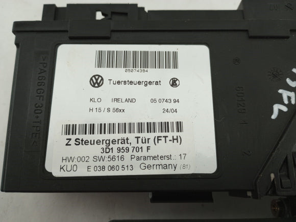 Volkswagen Phaeton Driver Left Front Power Window Motor