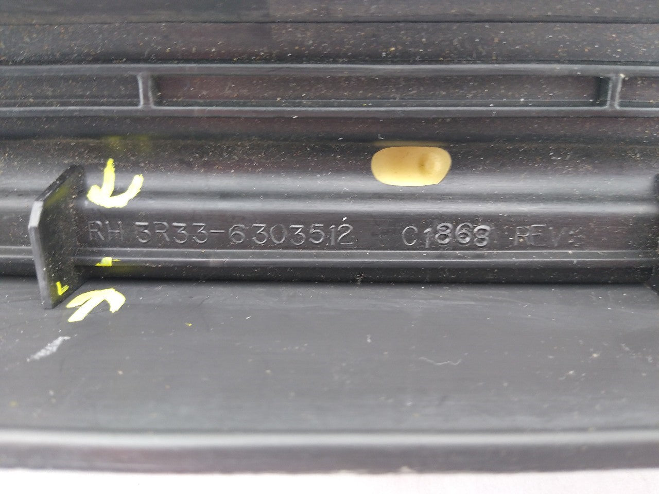 Ford Mustang Passenger Right Interior A Pillar