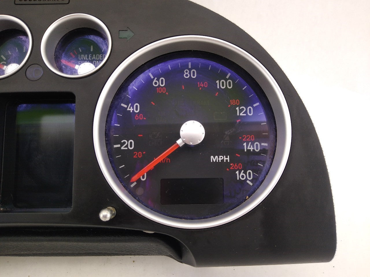 Audi TT Instrument Cluster Speedometer