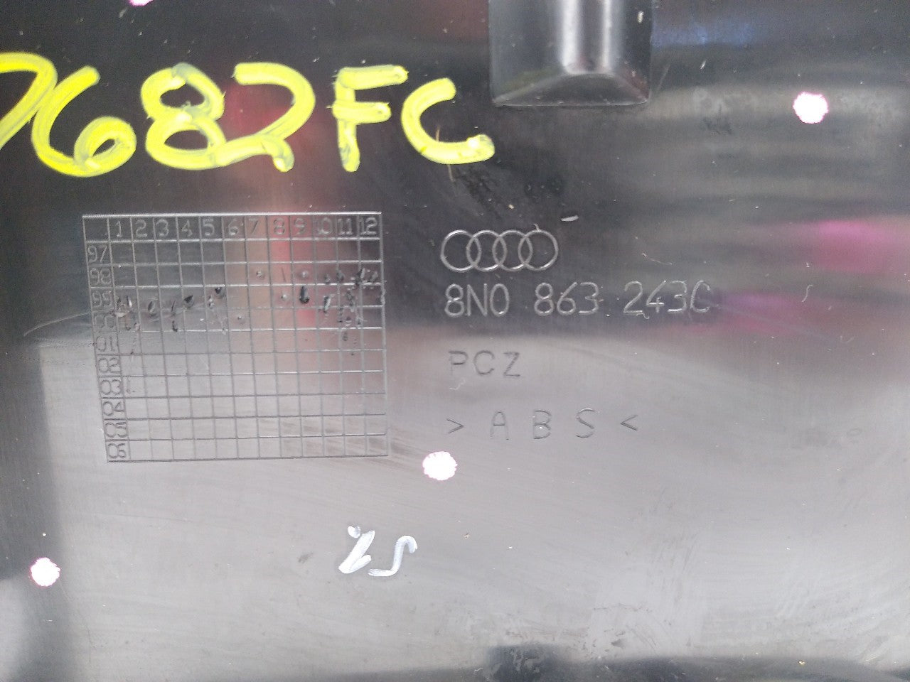 Audi TT Radio & Climate Control Bezel Trim