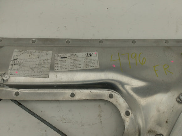 Audi TT Passenger Right Front Door Window Regulator