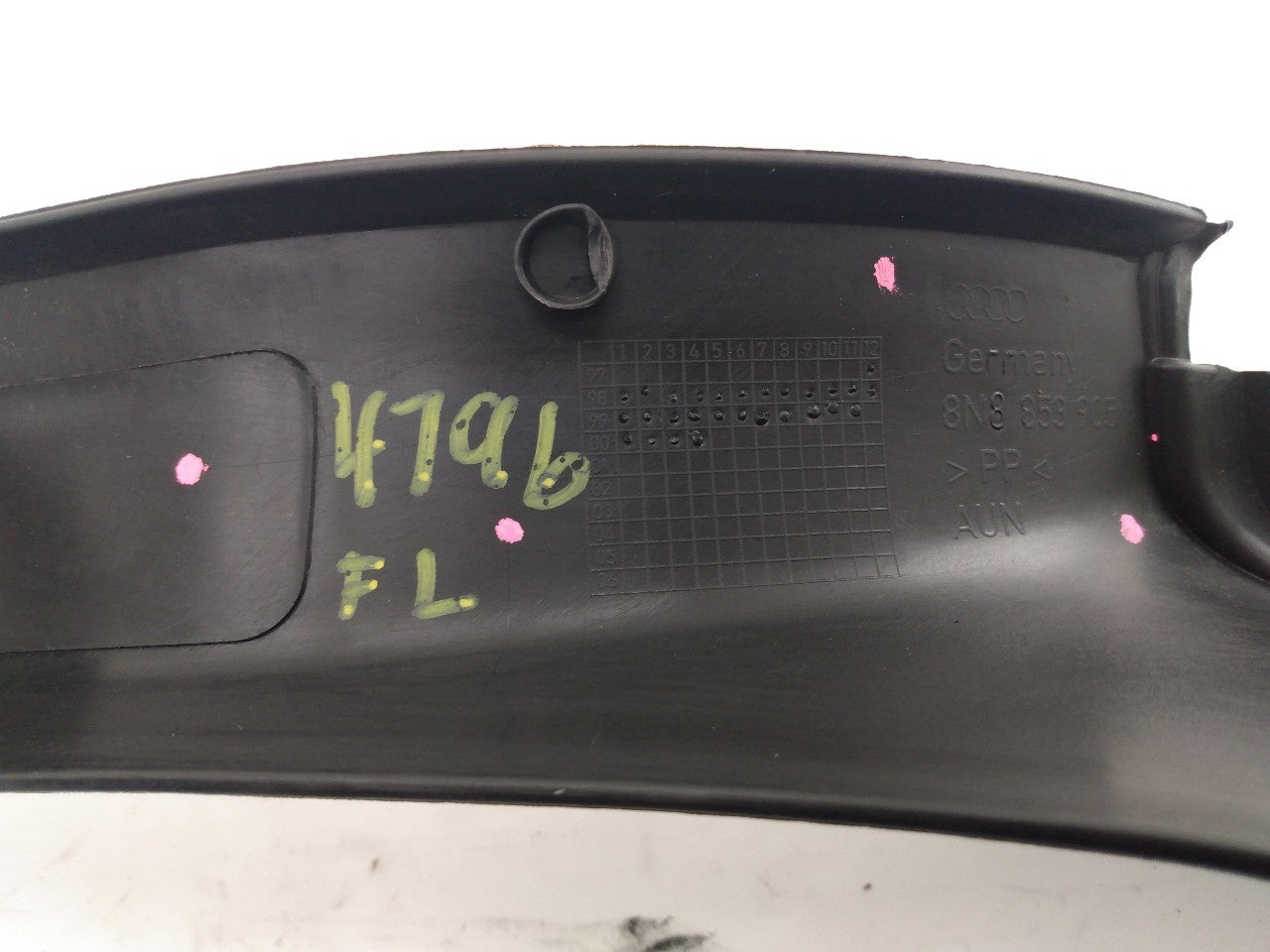 Audi TT Driver Left Front Inner Door Sill Trim