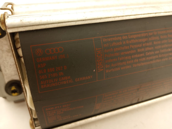 Audi TT Passenger Right Dashboard Airbag