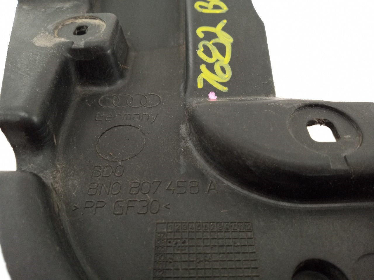 Audi TT Set Of 5 Rear Bumper Support Brackets