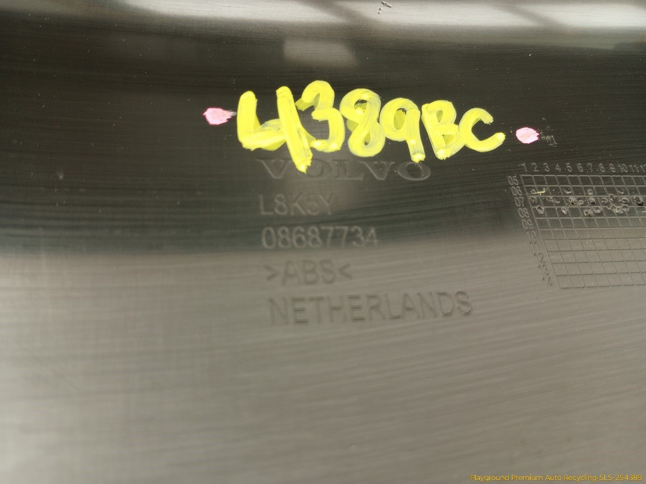 Volvo C30 Trunk Sill Trim Panel