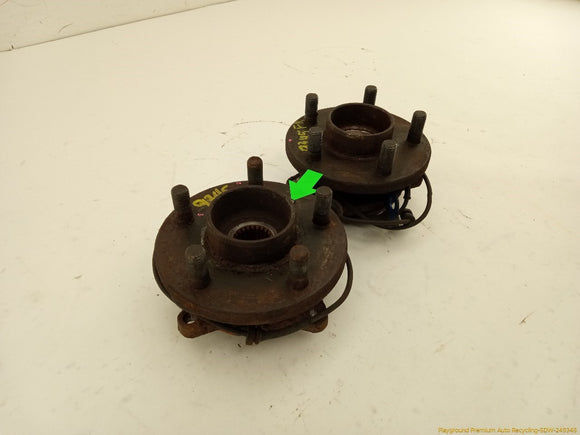 Land Rover Discovery Pair Of Front Wheel Bearing Hubs