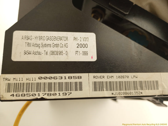 Land Rover Discovery Passenger Right Dashboard Airbag