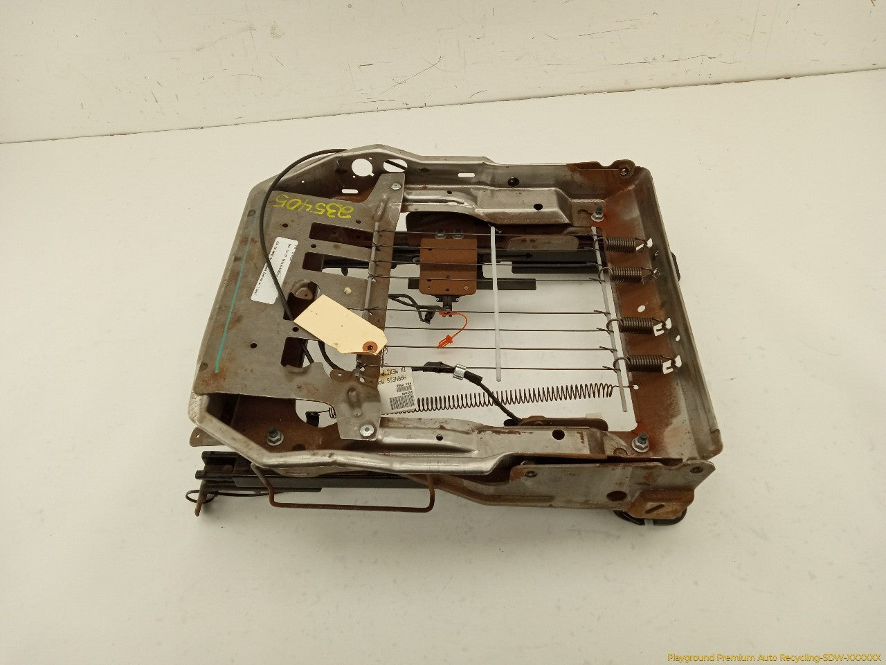 Hummer H3 Driver Left Front Seat Track Frame