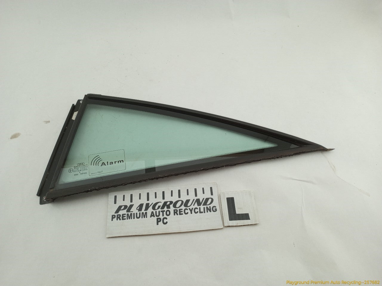 Audi TT Driver Left Rear Window Quarter Glass