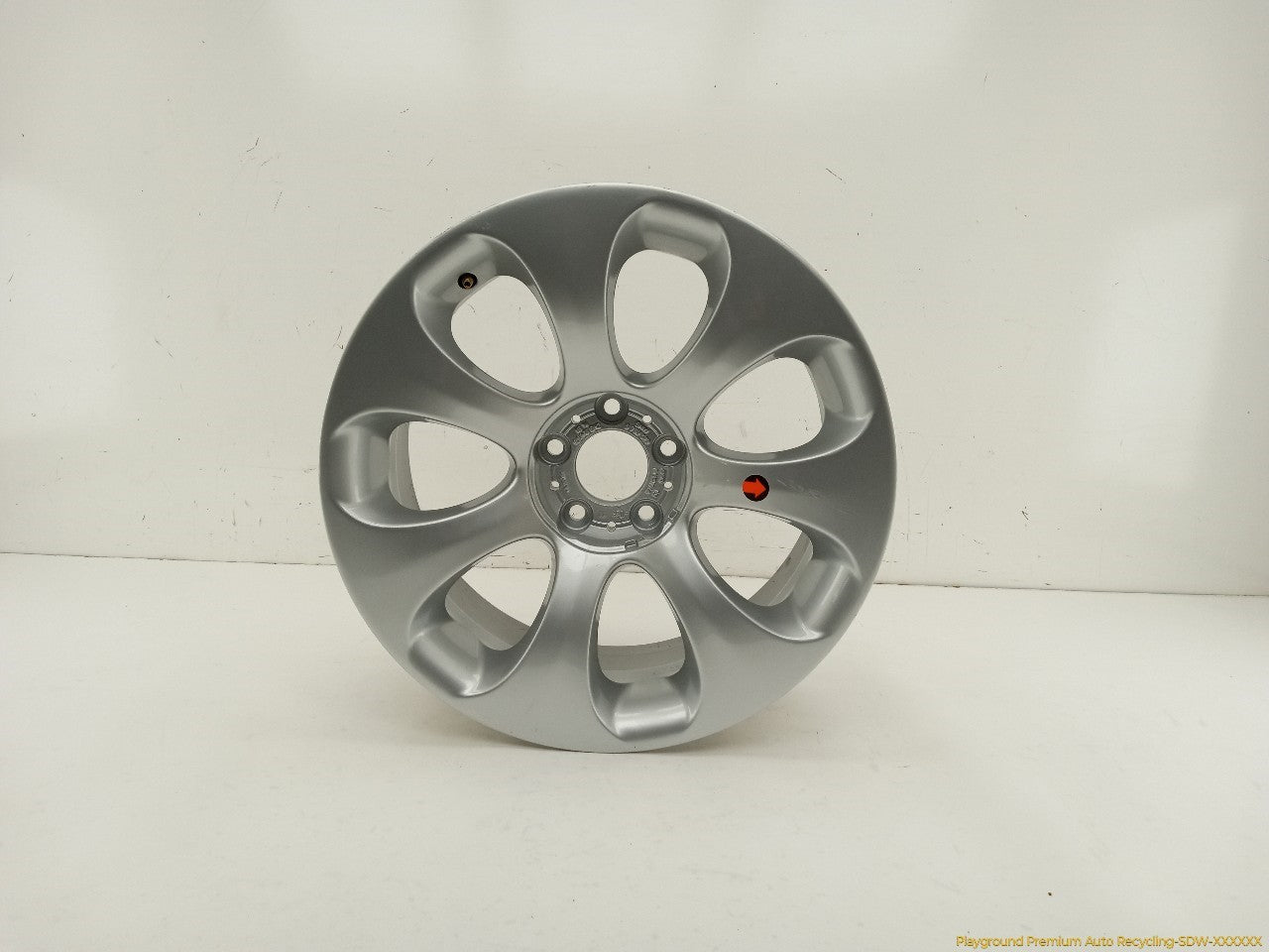 BMW 650i Singe Alloy Wheel Rim Flared 7 Spoke - 0