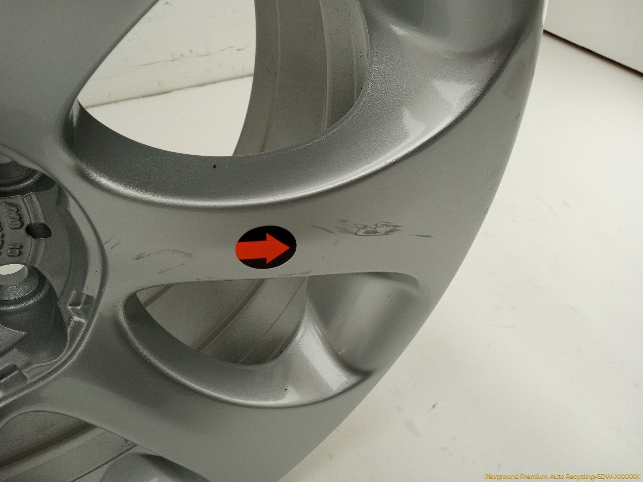 BMW 650i Singe Alloy Wheel Rim Flared 7 Spoke