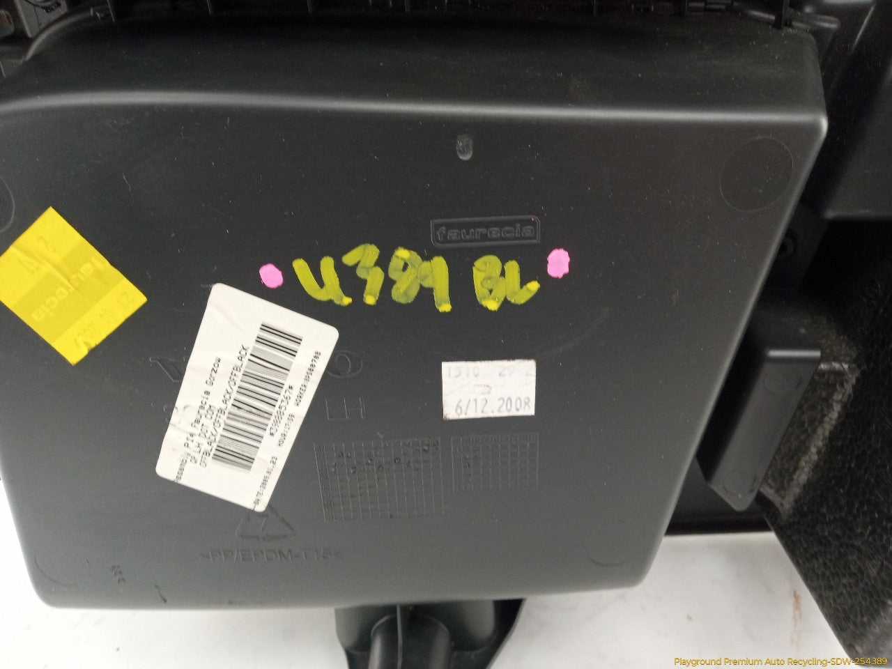 Volvo C30 Driver Left Rear Quarter Trim Panel